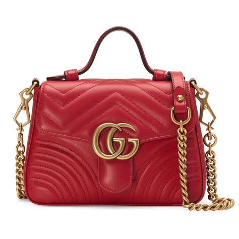 gucci marmont shoulder bag red|gg marmont large shoulder bag.